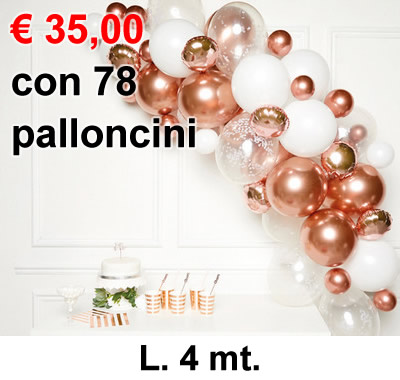 Arco palloncini Genova - Addobbi festa